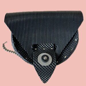 🧡 2 for 10$ Handmade Rubber & Stainless Steel Mini Purse by Gloria Gerber